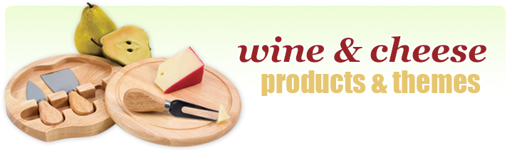 wine and cheese promotional products