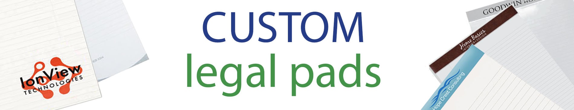 custom legal pads