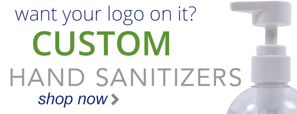 Sanitizers with your logo