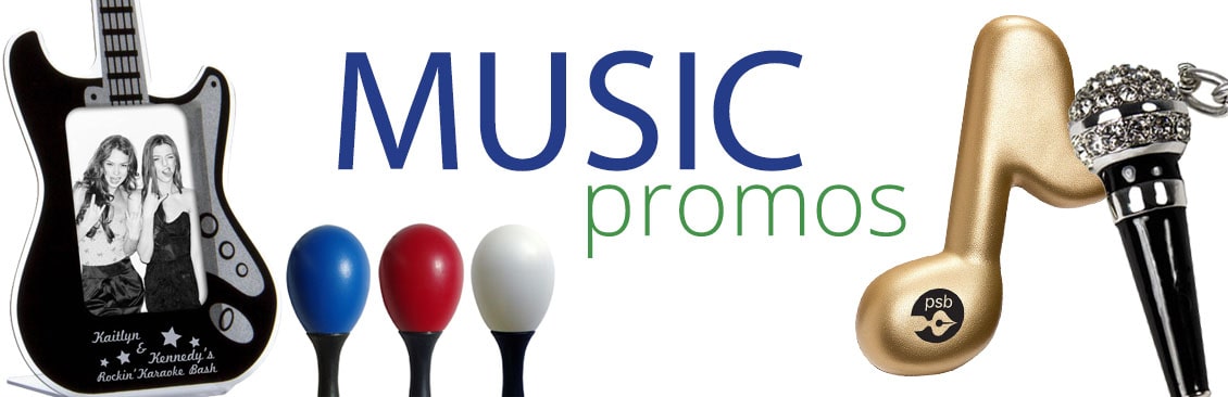 music promotional items