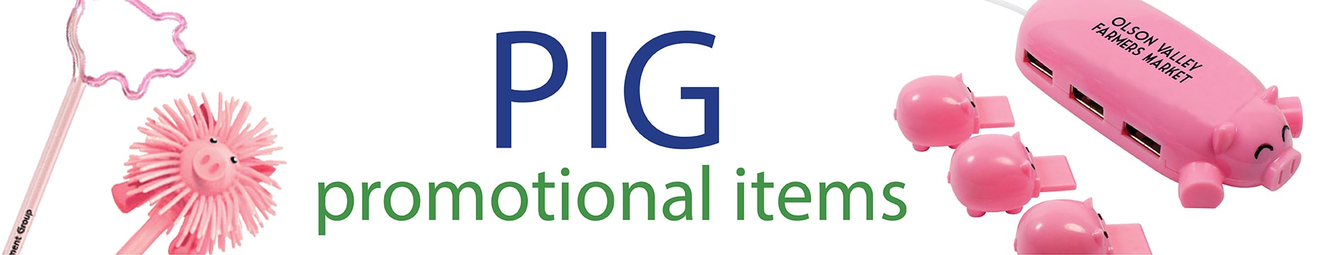 pig promotional items